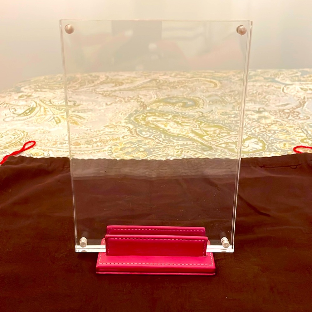 Coach Picture Frame 5.5x8